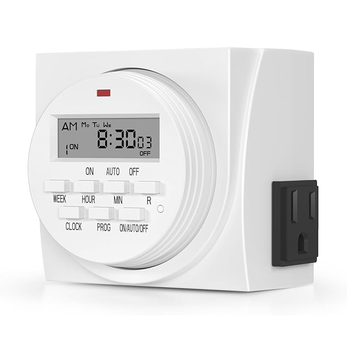 Digital 7-Day Programable Timer