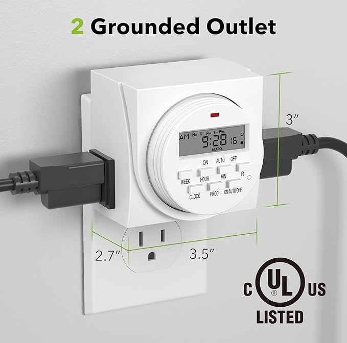 Automatic Timer 7 Day Digital Programmable