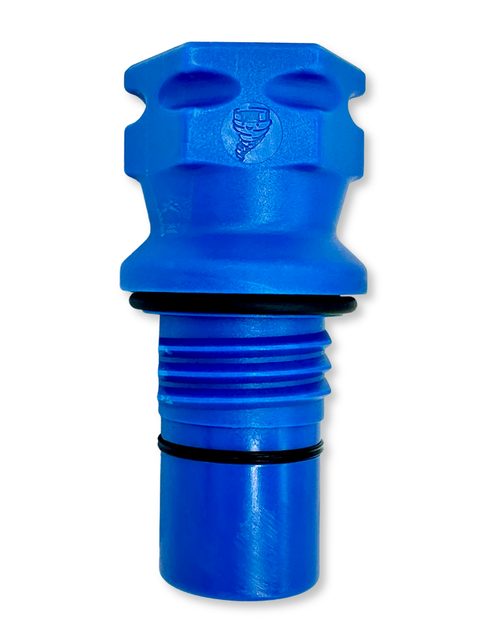 Kegnado plug with o-rings. Plug not included in O-Ring kit.